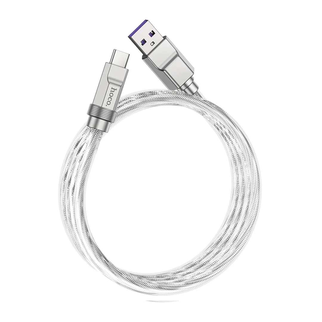 HOCO 100W USB-C Fast Charging Silicone Cable