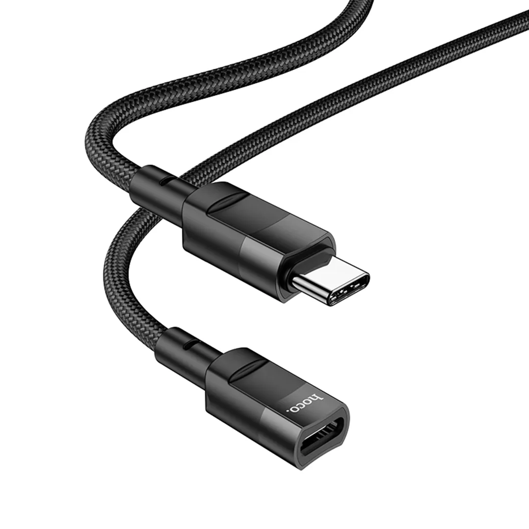 HOCO USB-C Female to USB-C Male Extension Cable