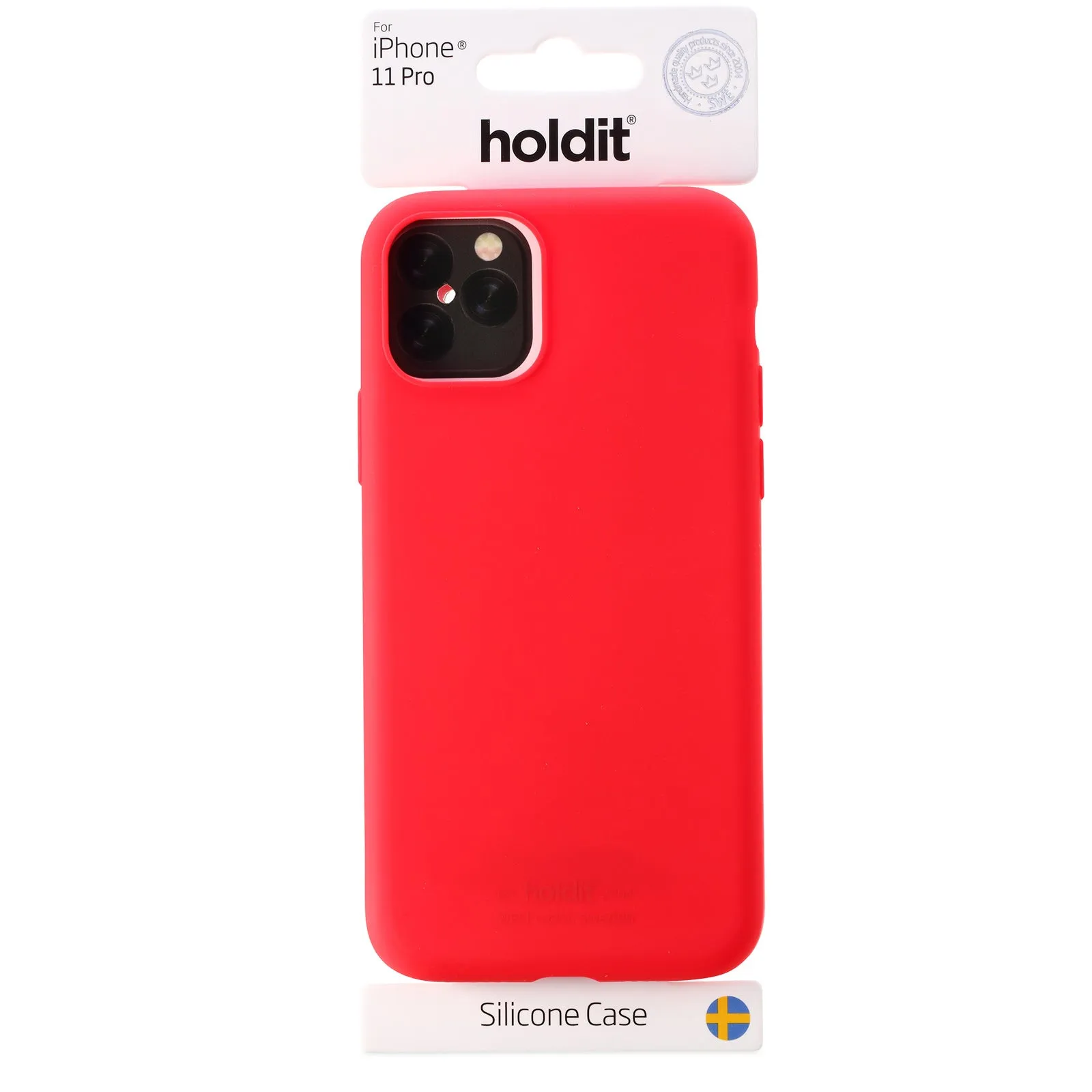 Holdit Phone Case Silicone iPhone 11 Pro / Xs / X - Ruby Red