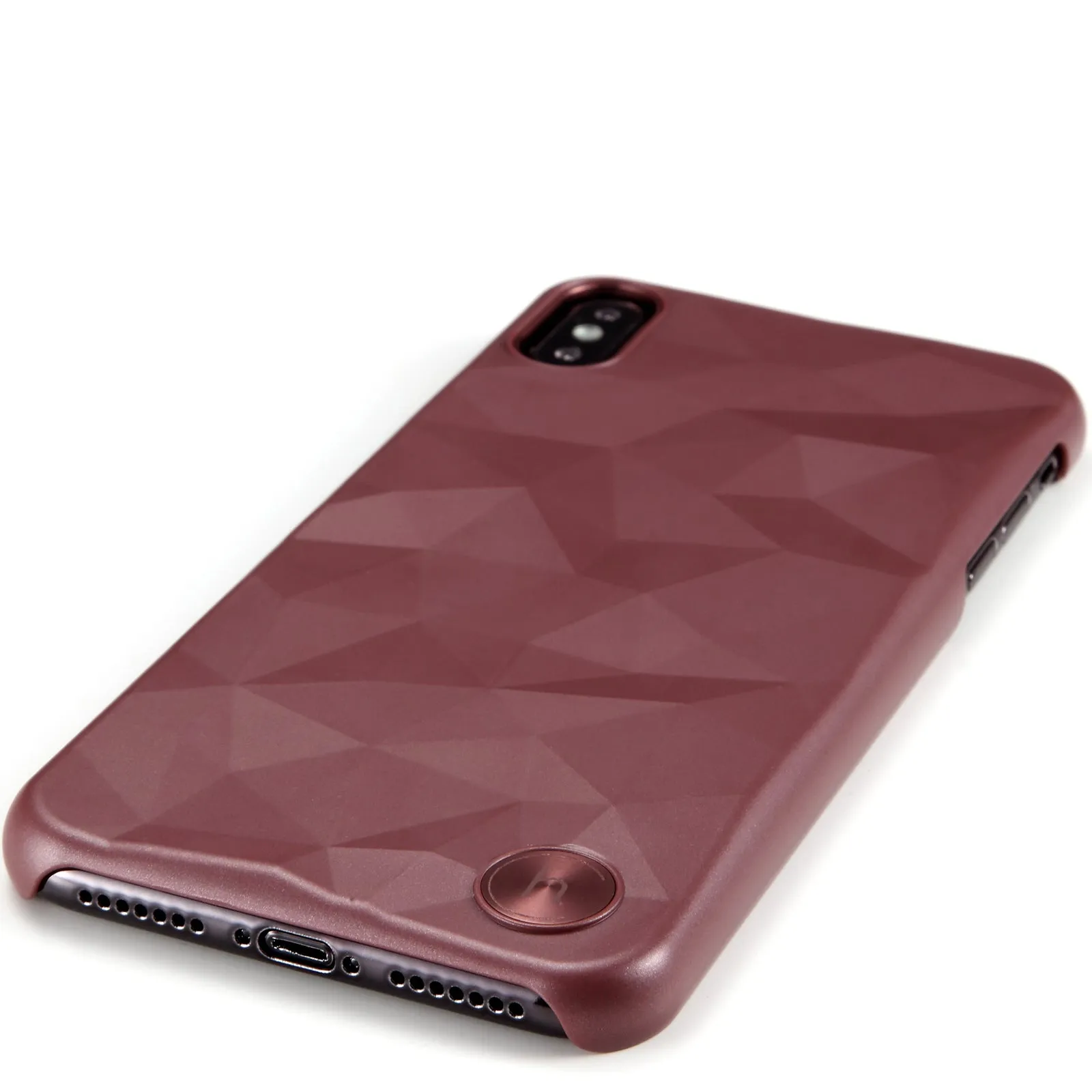 Holdit Style Phone Case for iPhone Xs Max Tokyo Series - Lush Maroon