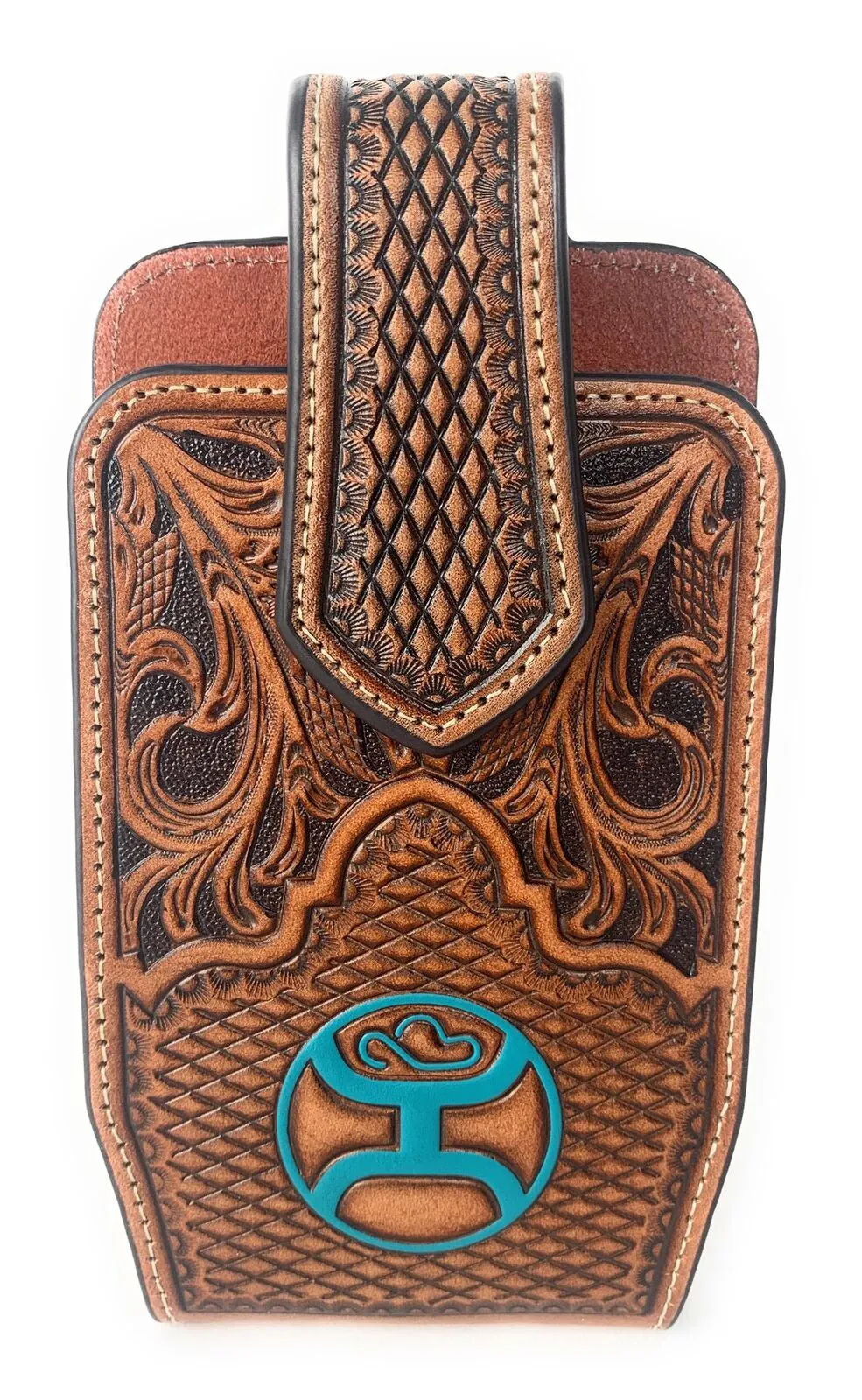 Hooey Phone Case Turquoise Logo