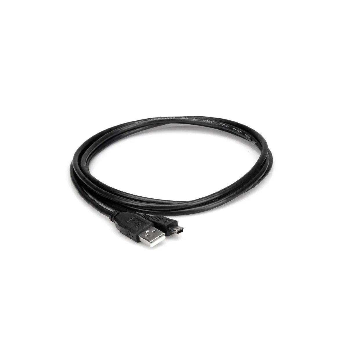 Hosa USB-206AM High Speed USB Cable, Type A to Mini-B 6ft