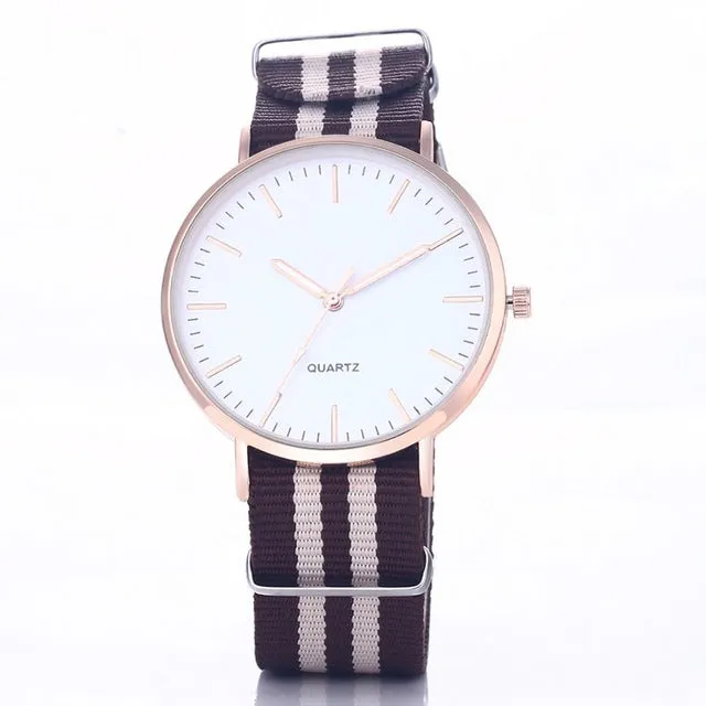 Hot Sale Nylon Strap Wrist Watch Men Watch Ultra Thin Men's Watch Fashion Watches Clock saat montre erkek kol saati reloj hombre