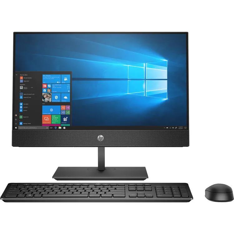 HP ProOne 600-G4 All In One PC, 21.5" FHD Touch, Intel Core i5, 3.00GHz, 8GB RAM,256GB SSD, Win 10 Pro- 4LE75UT#ABA