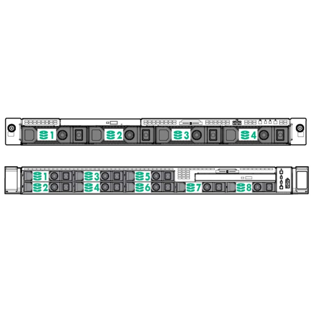 HPE ProLiant DL120 Gen9 4LFF Server Chassis | 777427-B21