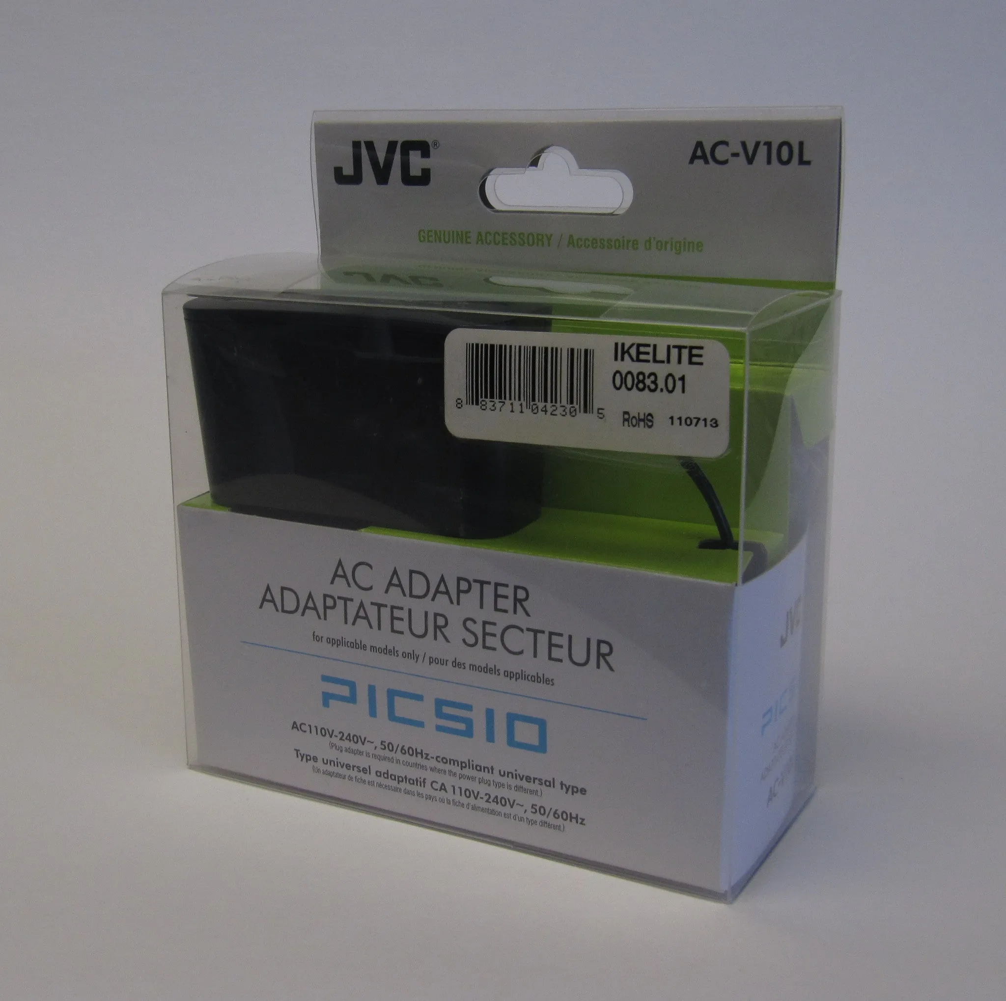 Ikelite Charger, JVC ACV10LUS USB