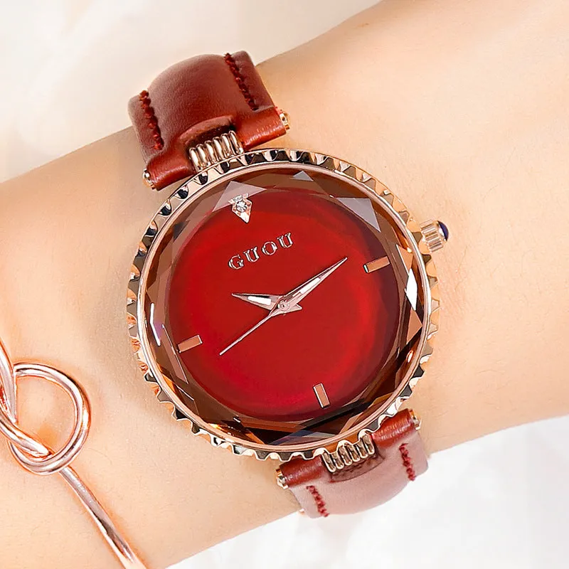 Individual Irregular Dial Women's Watch