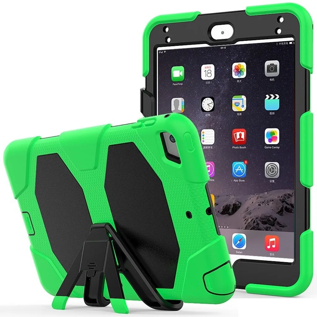 iPad Mini (2019) silicone combo case - Green