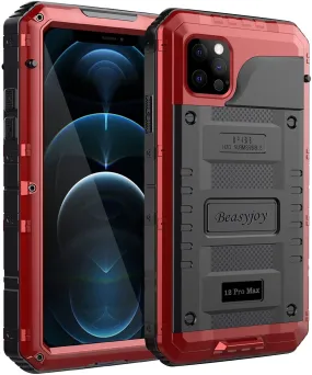 iPhone 12 Pro Max Metal Waterproof Case