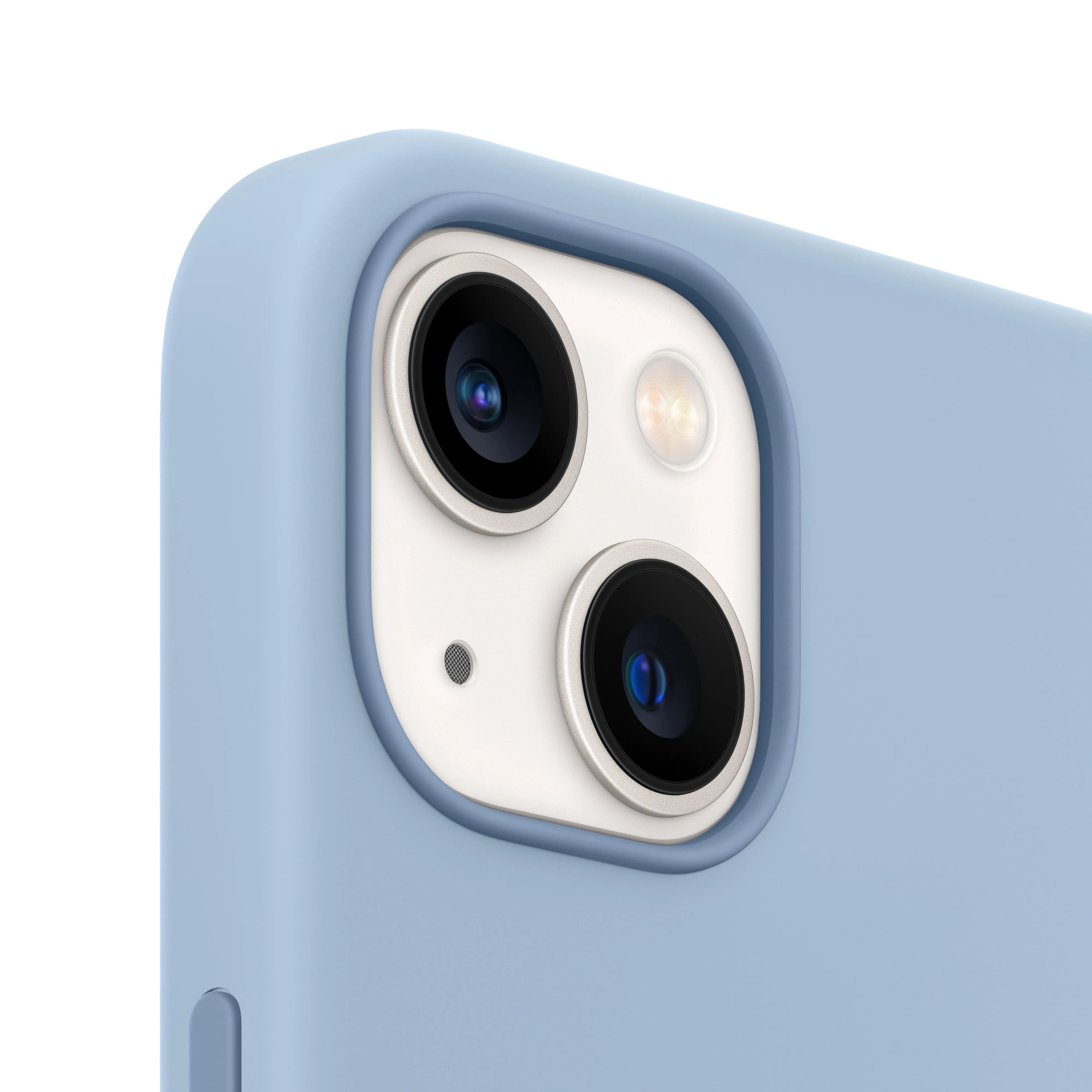 iPhone 13 Silicone Case with MagSafe - Blue Fog