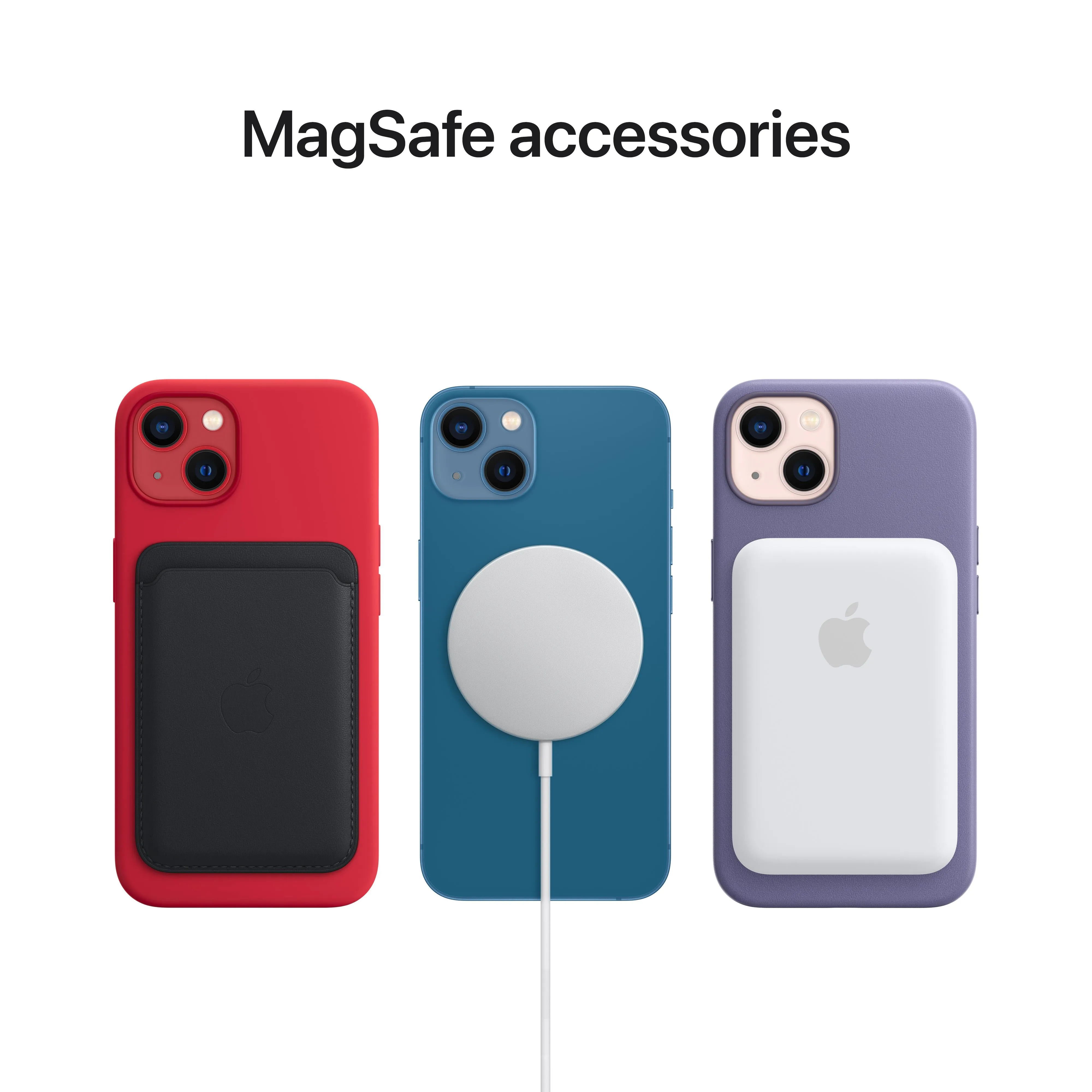 iPhone 13 Silicone Case with MagSafe - Blue Fog