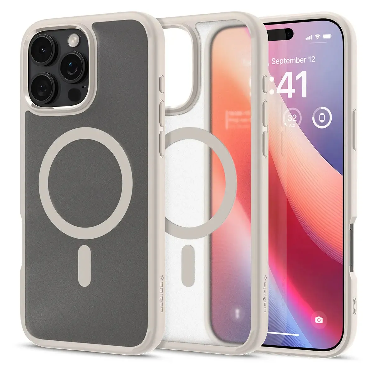 iPhone 16 Pro Case Ultra Hybrid MagFit Frost