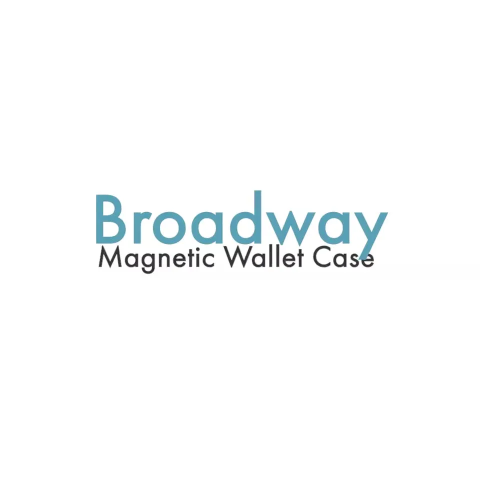 iPhone XR Magnetic Wallet Case - Broadway