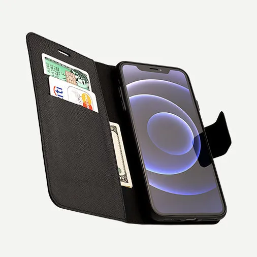 iPhone XR Magnetic Wallet Case - Broadway