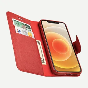 iPhone XR Magnetic Wallet Case - Broadway