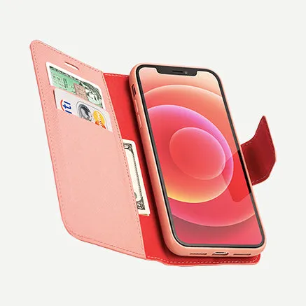 iPhone XR Magnetic Wallet Case - Broadway