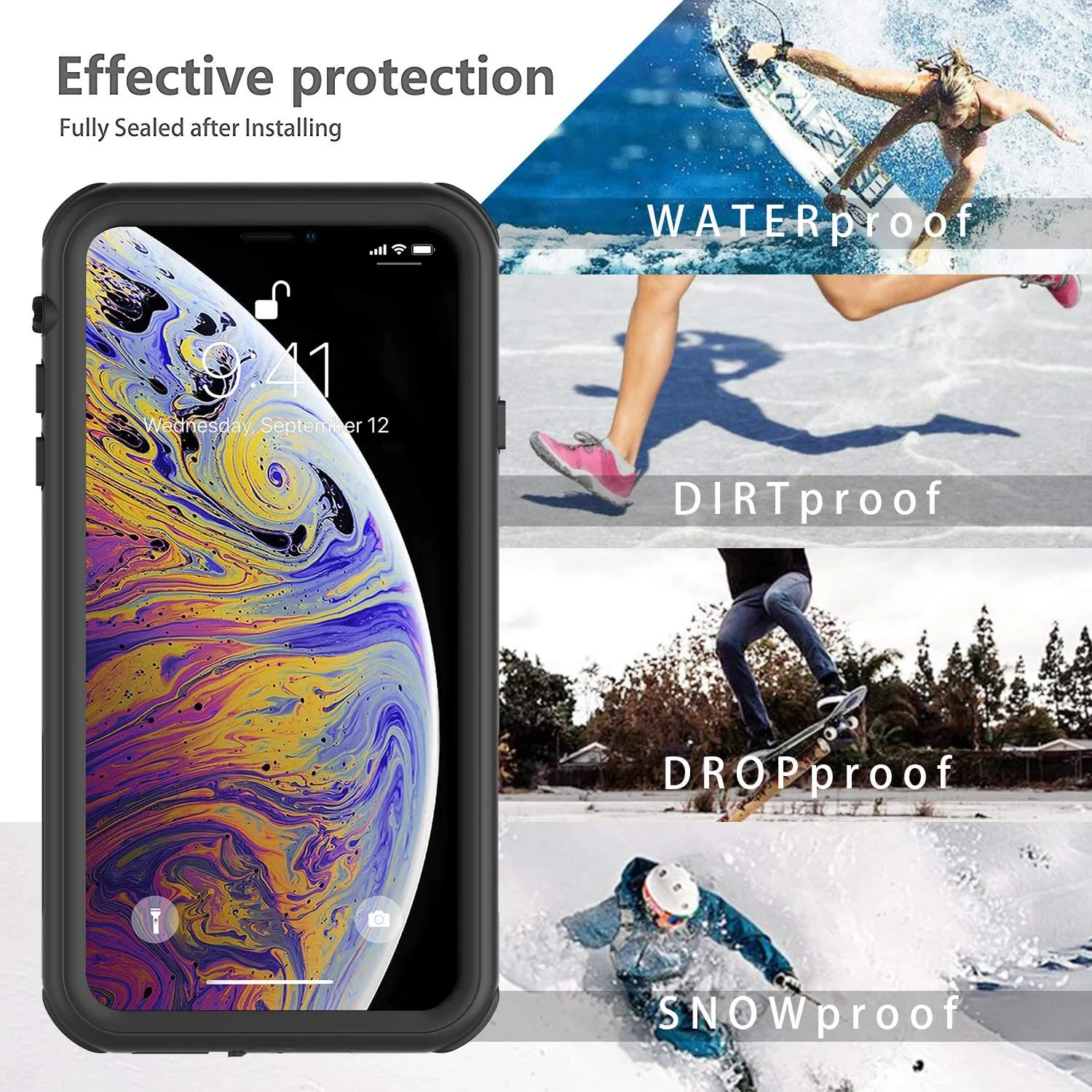 iPhone Xs Max Waterproof Case | Waterproof iPhone Xs Max Case