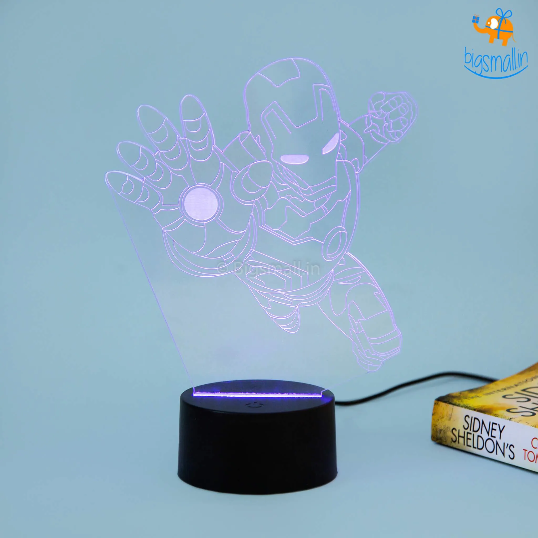 Iron Man Hologram Lamp