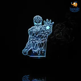 Iron Man Hologram Lamp