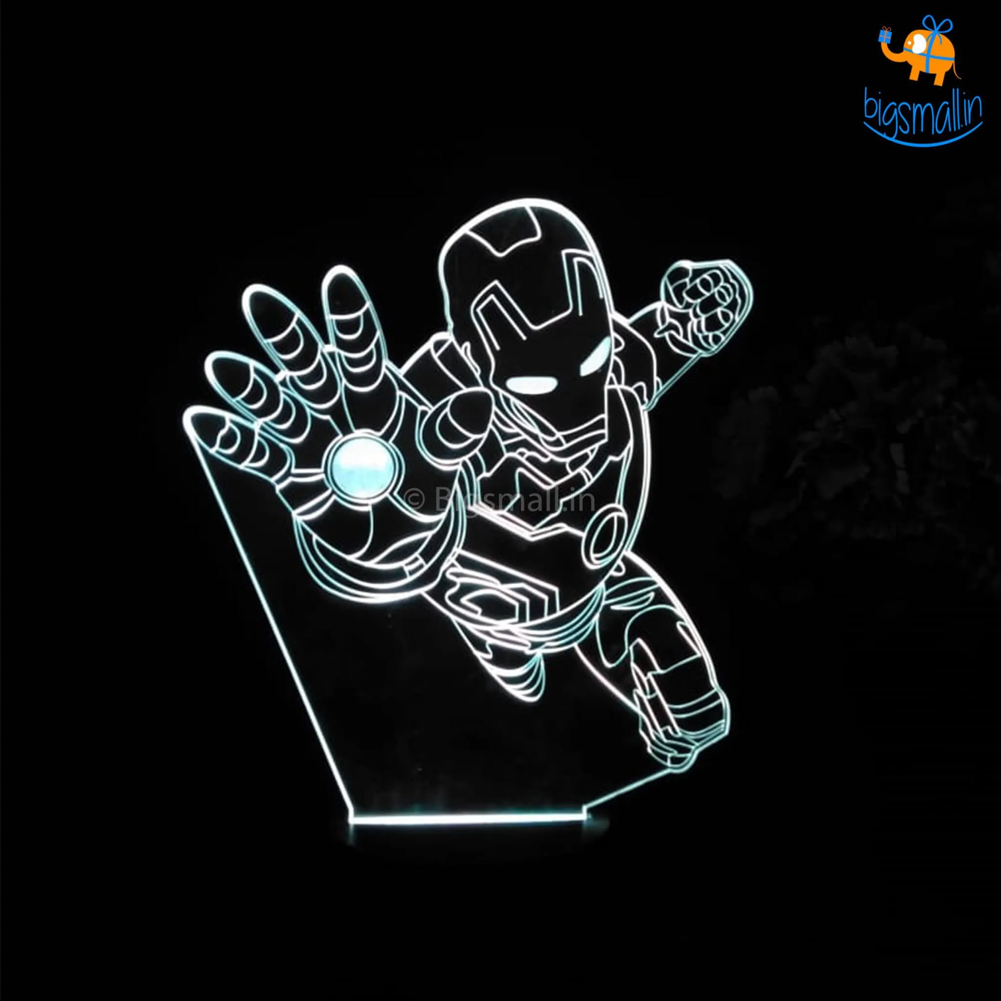 Iron Man Hologram Lamp