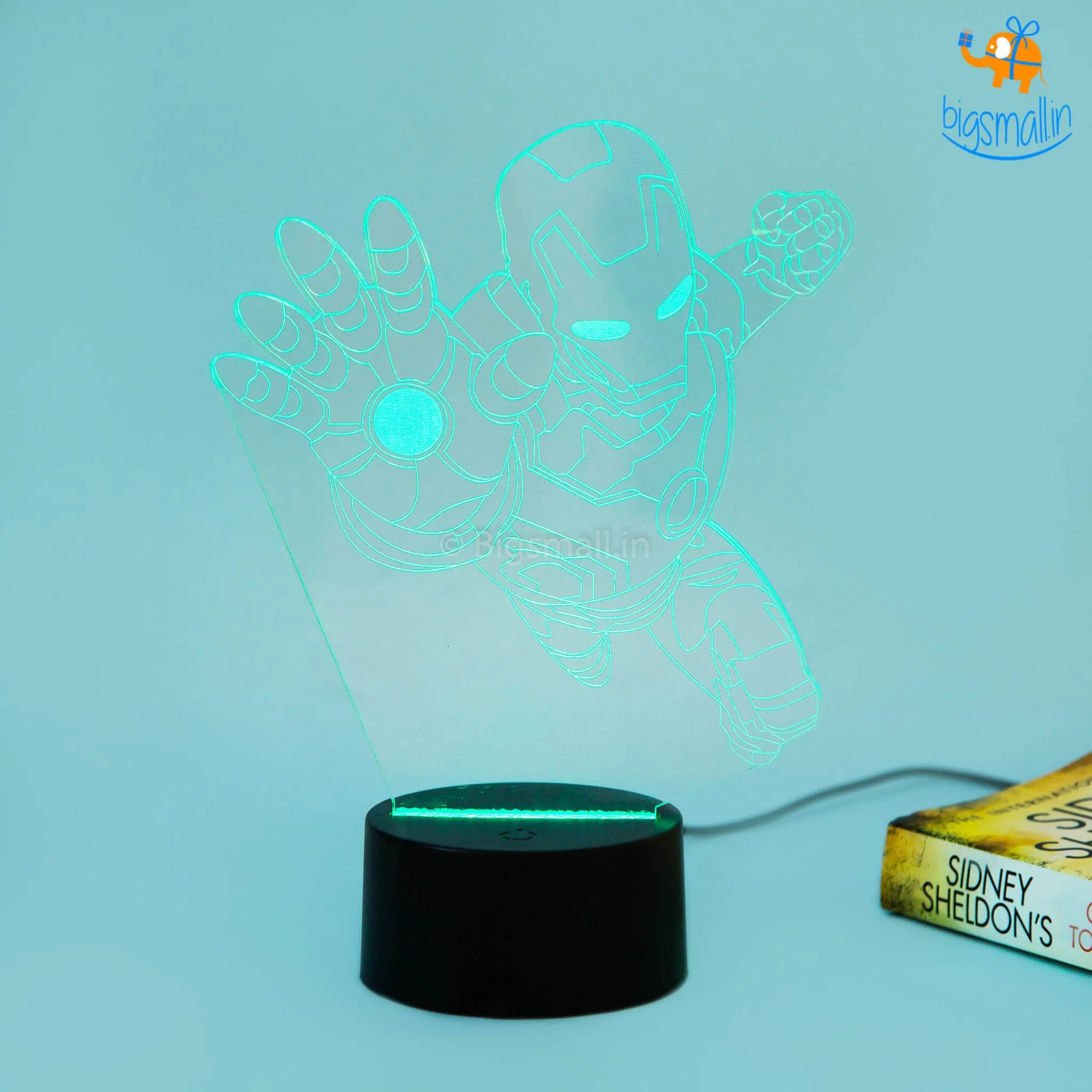 Iron Man Hologram Lamp