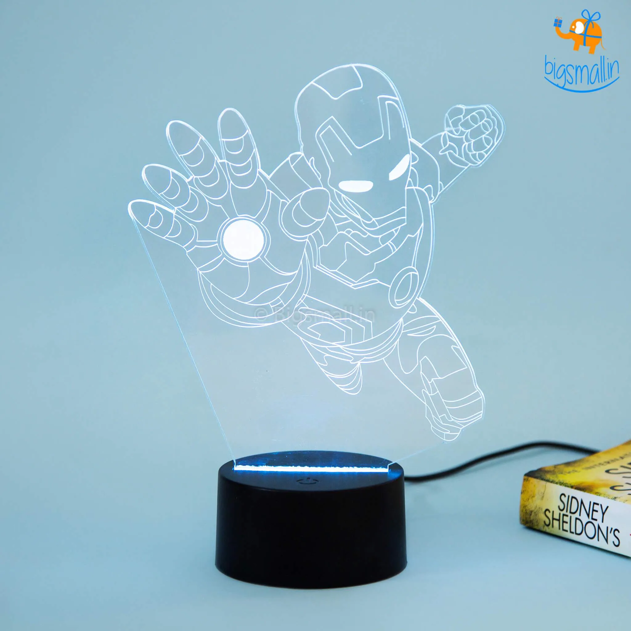 Iron Man Hologram Lamp