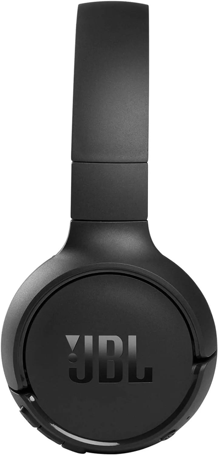 JBL Tune510BT Wireless On-Ear Headphones, Bluetooth 5.0, Up to 40 Hours Battery Life, Speed Charge - Black