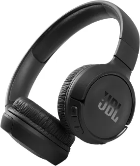 JBL Tune510BT Wireless On-Ear Headphones, Bluetooth 5.0, Up to 40 Hours Battery Life, Speed Charge - Black