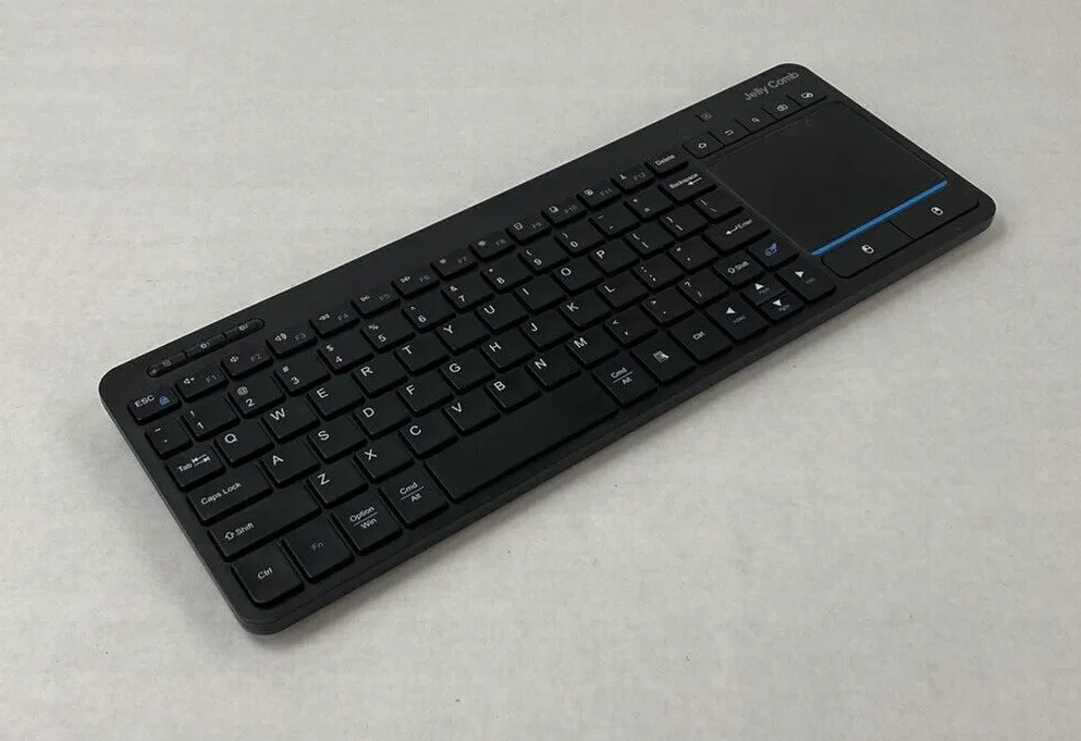 Jelly Comb 2.4GHz Wireless Bluetooth Touch Keyboard w/ Dongle Tested