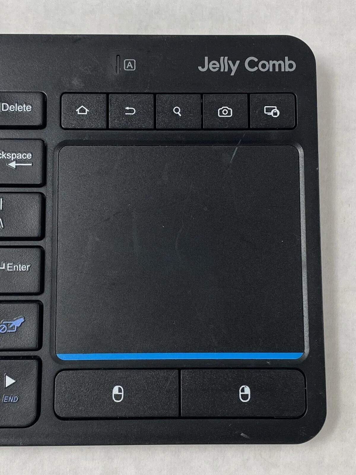 Jelly Comb 2.4GHz Wireless Bluetooth Touch Keyboard w/ Dongle Tested