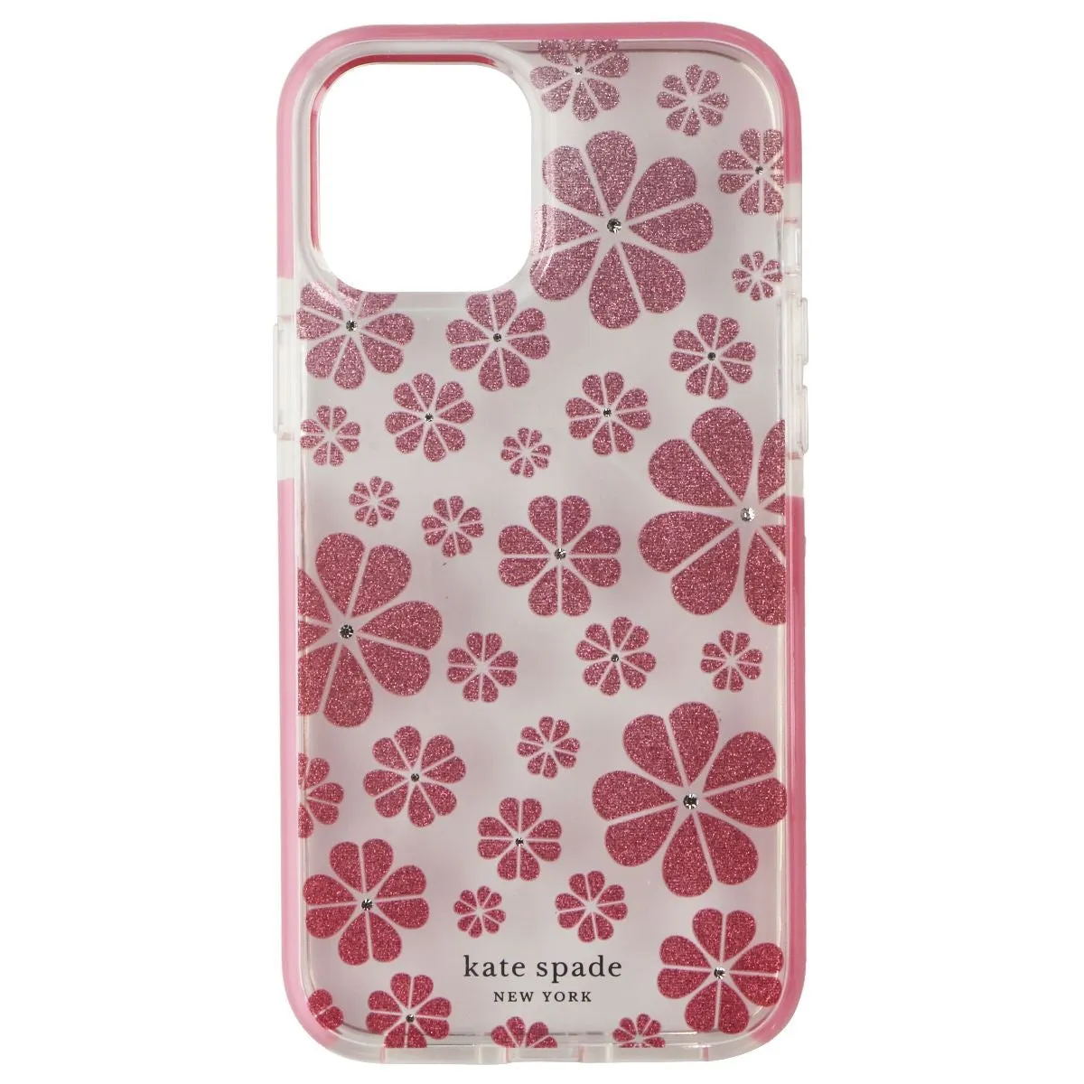 kate spade Hardshell Case for Apple iPhone 12 Pro Max - Floral Glitter Ombre