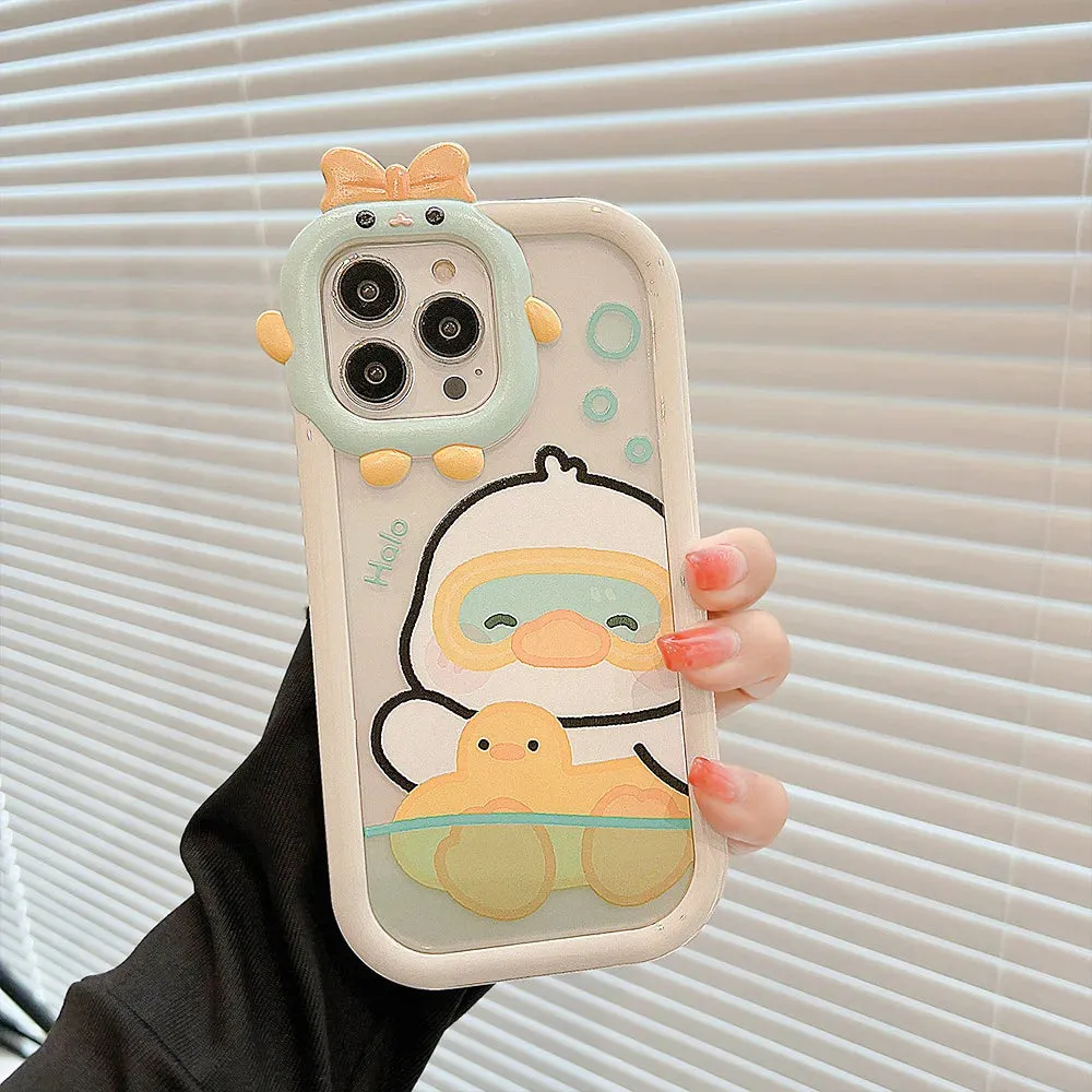 Kawaii Animal Samsung Galaxy Phone Cases