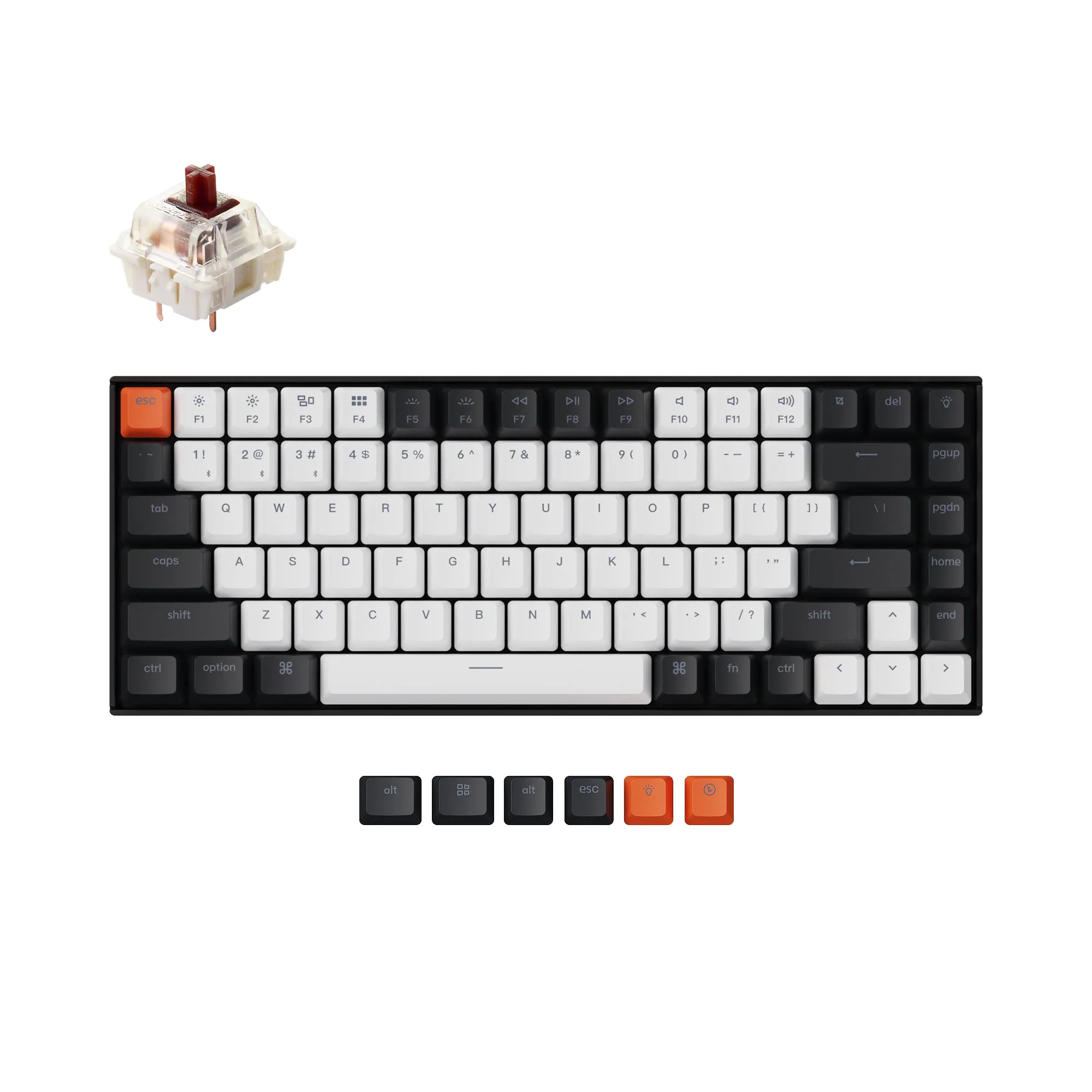 Keychron K2 (Hot-swappable) Wireless Mechanical Keyboard (Version 2)