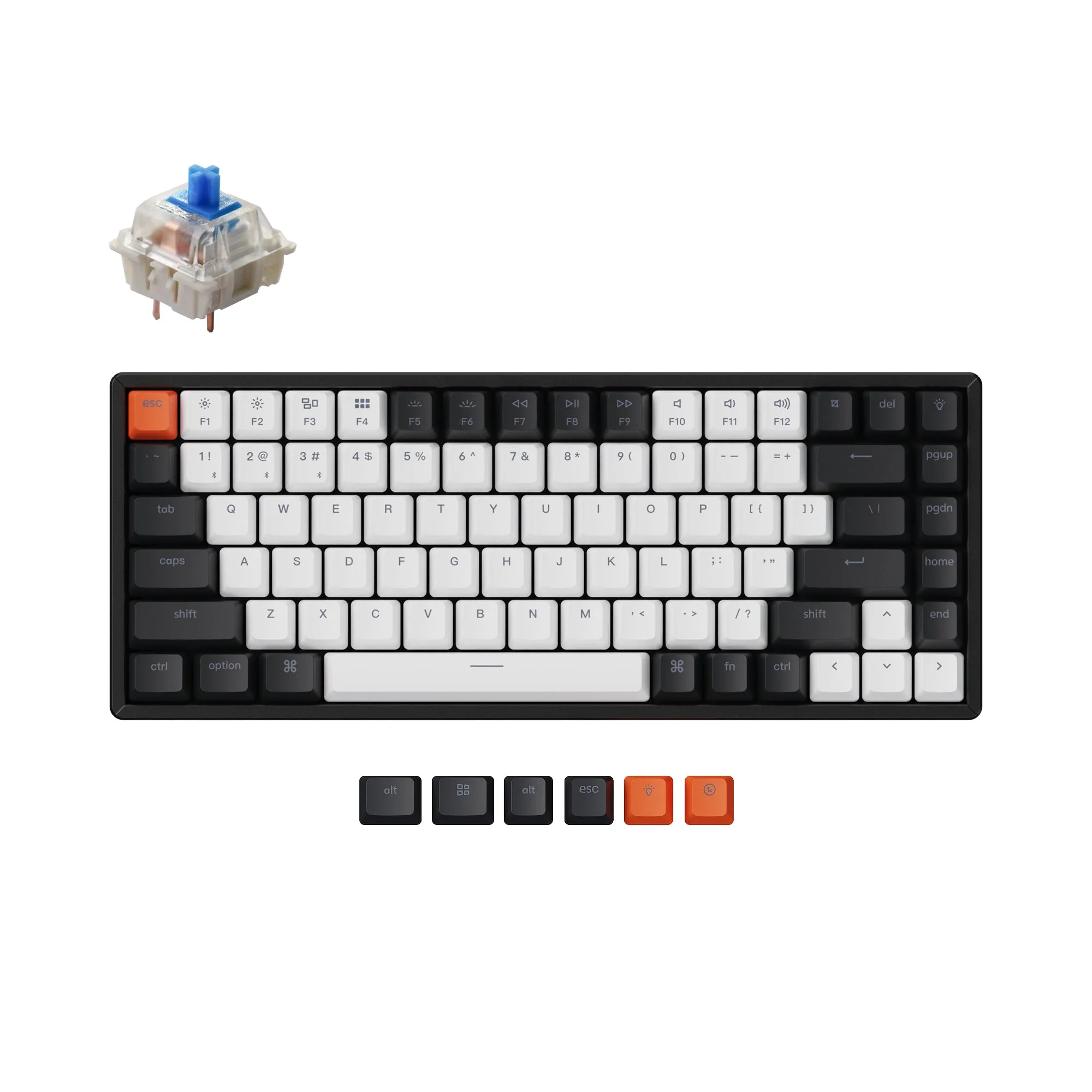 Keychron K2 (Hot-swappable) Wireless Mechanical Keyboard (Version 2)