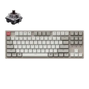 Keychron K8 87 Key Keychron Aluminium Frame Mechanical Keyboard Non-Backlit Brown Switches