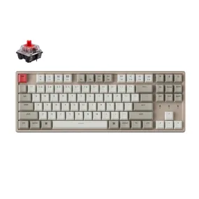 Keychron K8 87 Key Keychron Aluminium Frame Mechanical Keyboard Non-Backlit Red Switches