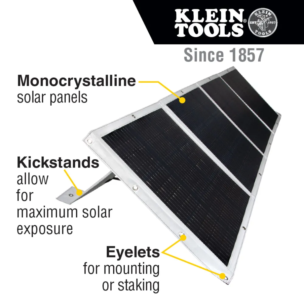 Klein 29251 200W Portable Solar Panel