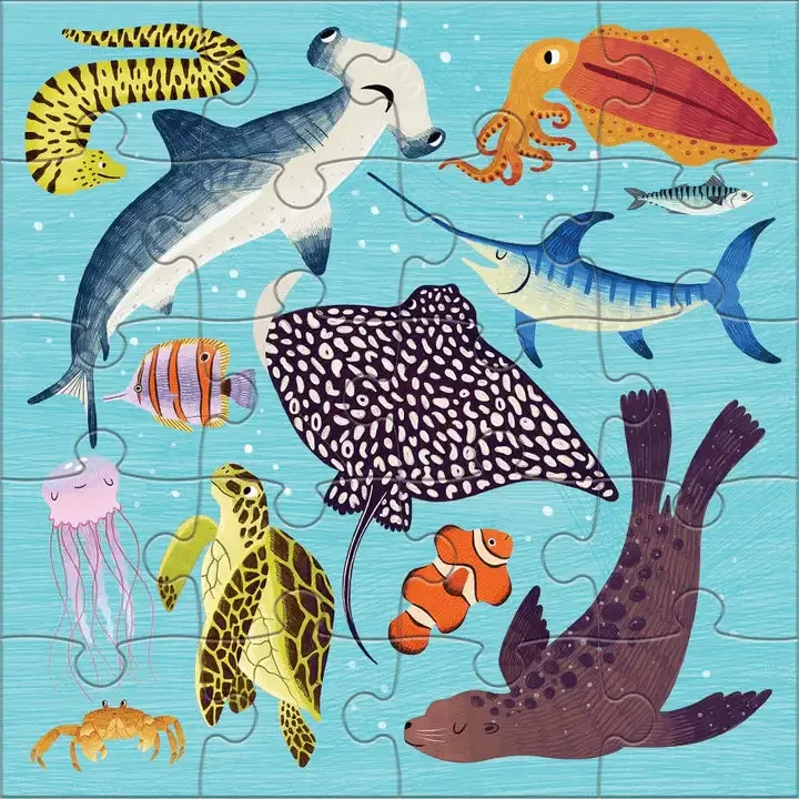 Land & Sea Animals Magnetic Puzzle