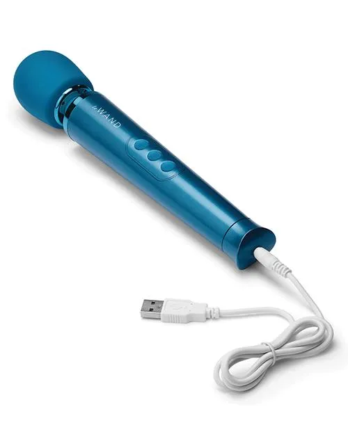 Le Wand Petite Rechargeable Portable Massager - Blue