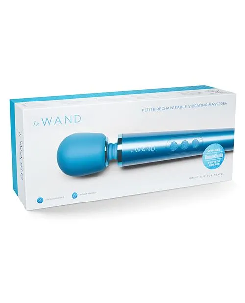 Le Wand Petite Rechargeable Portable Massager - Blue