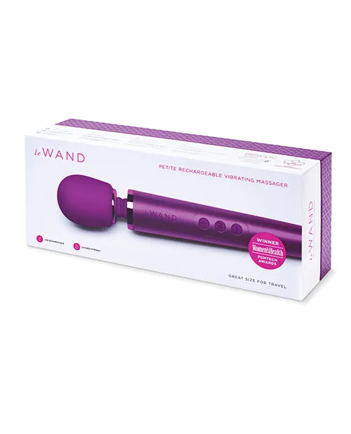 Le Wand Petite Rechargeable Portable Massager - Blue