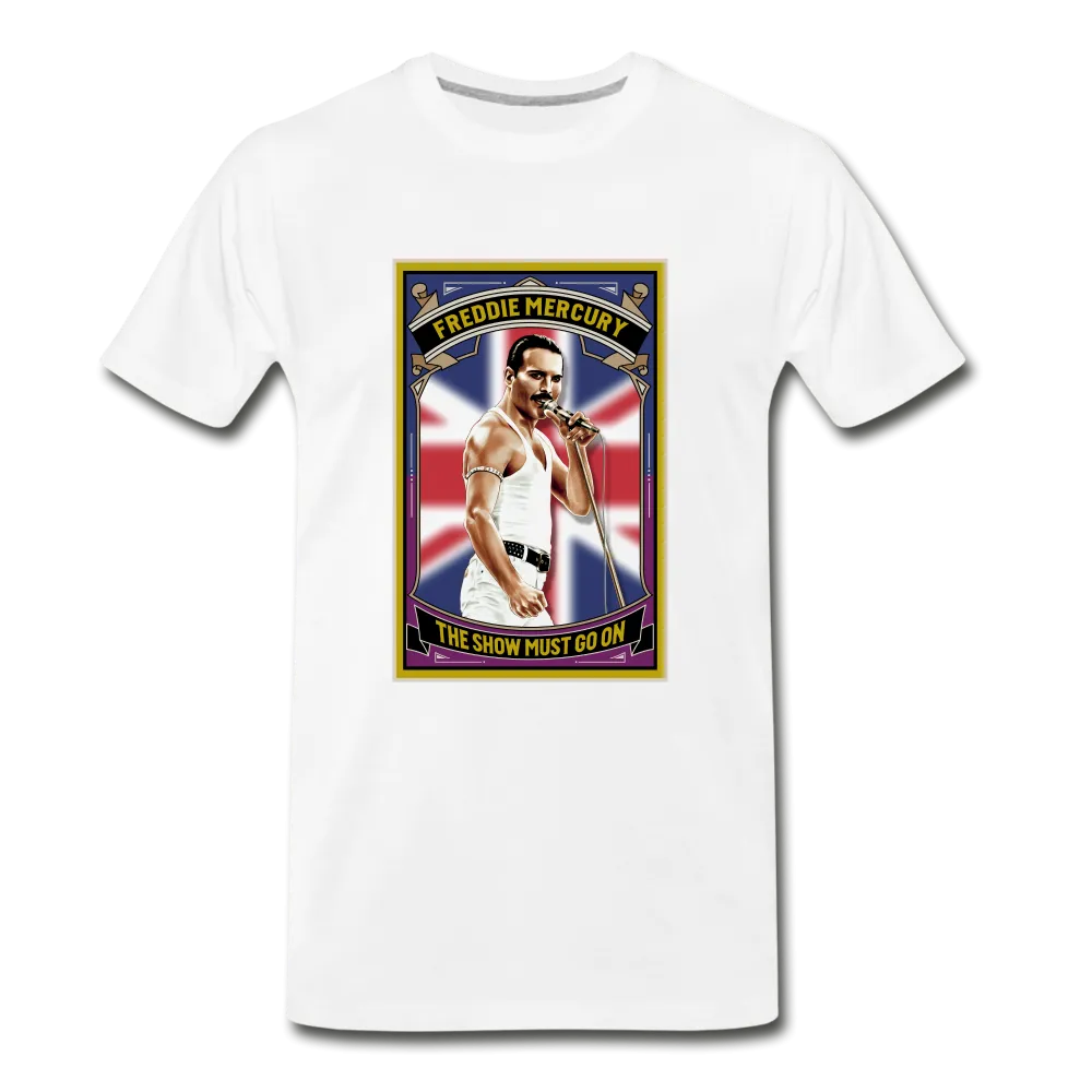 Legend T-Shirt | Freddie Mercury The Show Must Go On