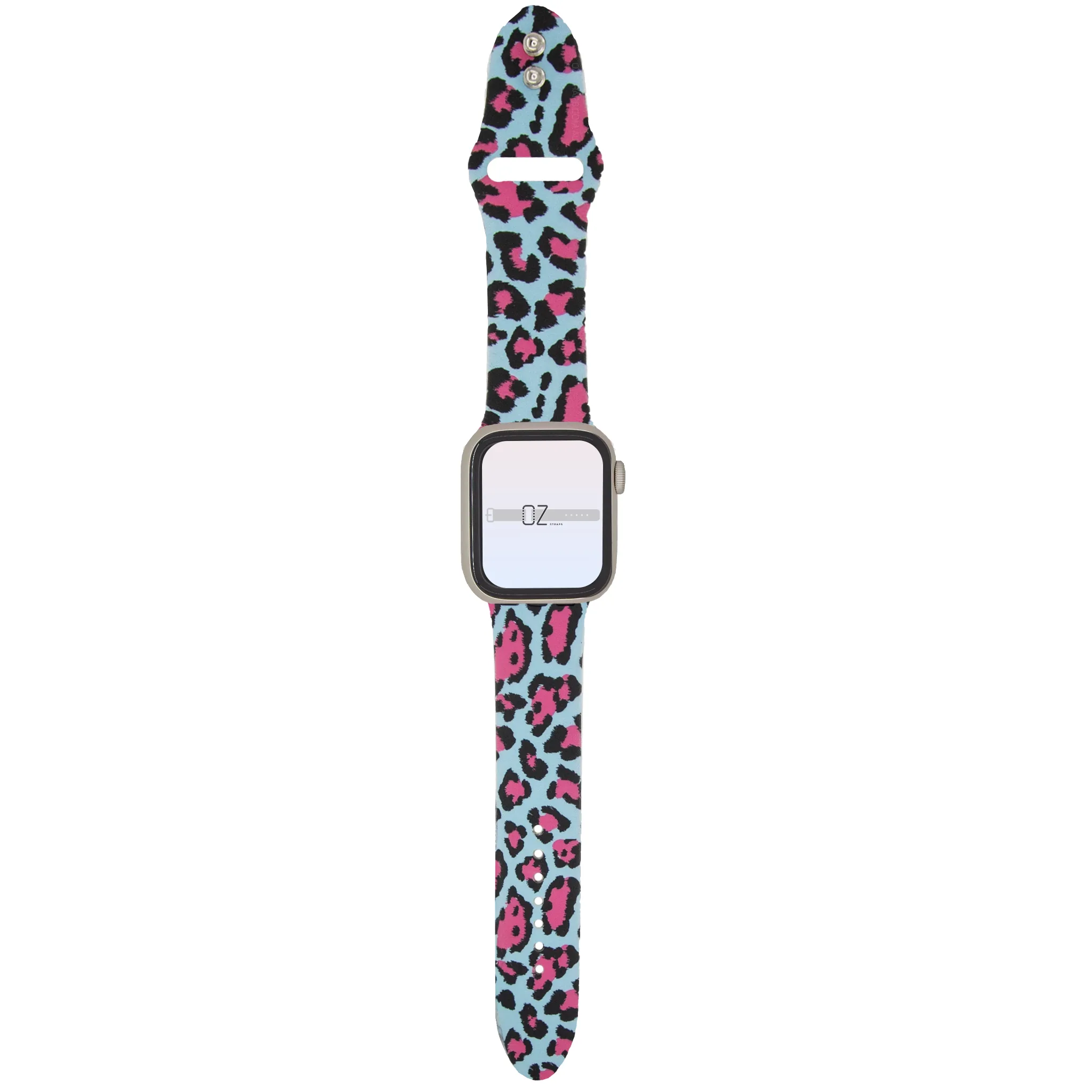 Leopard Silicone Apple Watch Band