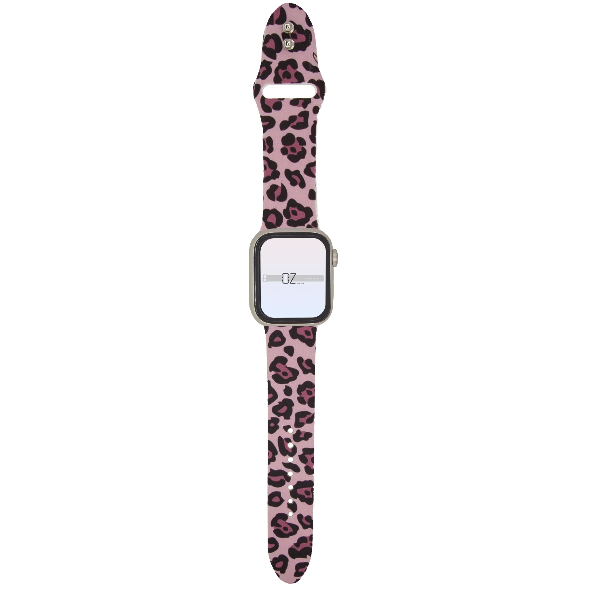 Leopard Silicone Apple Watch Band