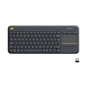 Logitech K400 Plus Wireless Black Qwerty Us