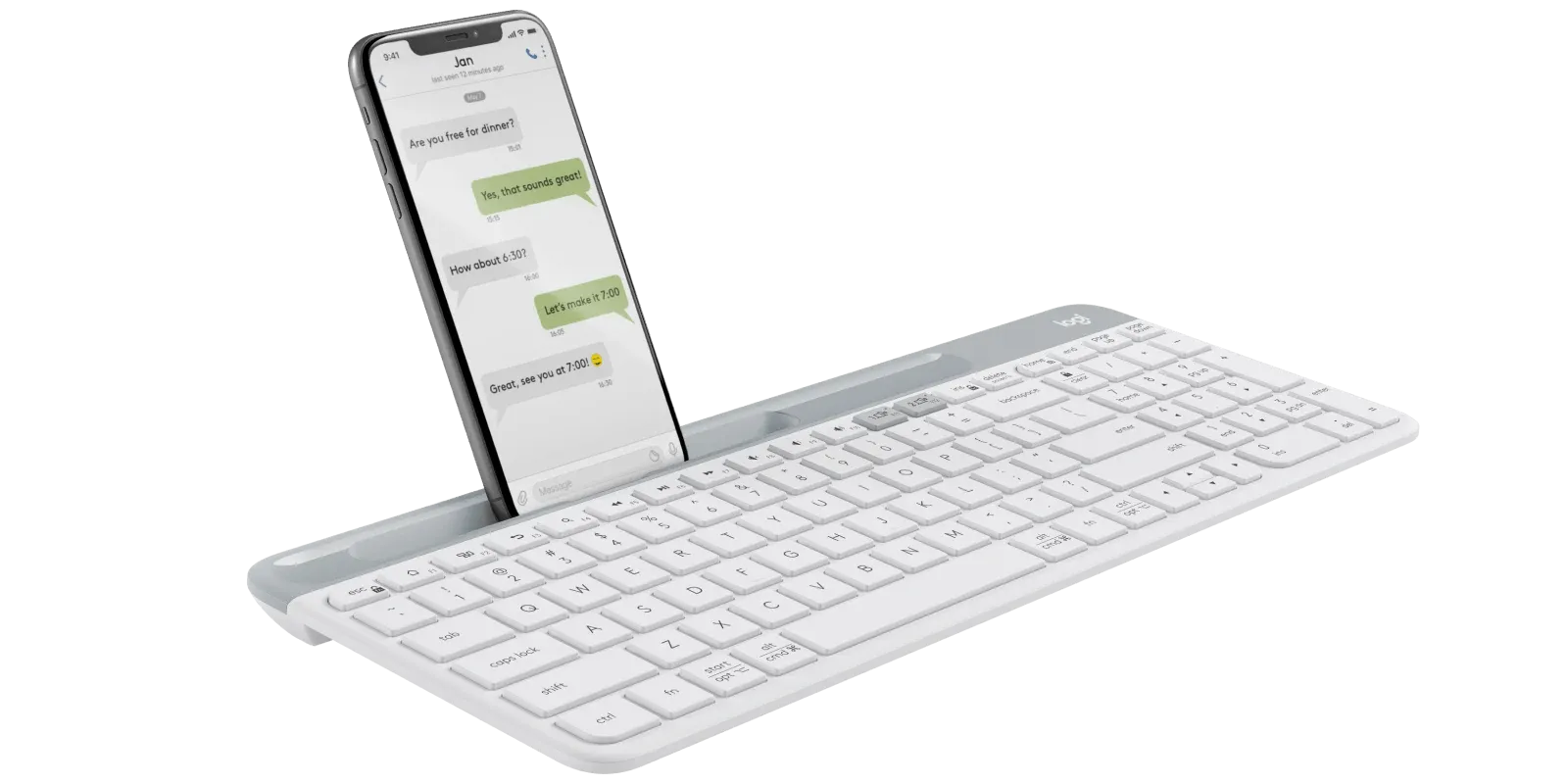 Logitech K580 Slim Multi-Device Wireless & Bluetooth Keyboard