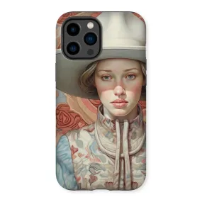 Lottie - Sapphic Cowgirl iPhone Case