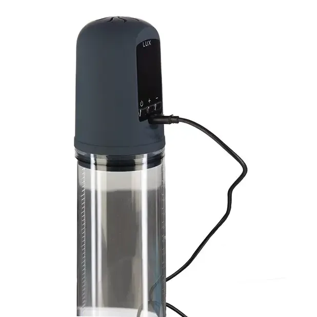 Lux Active Volume Rechargeable Penis Pump - Black