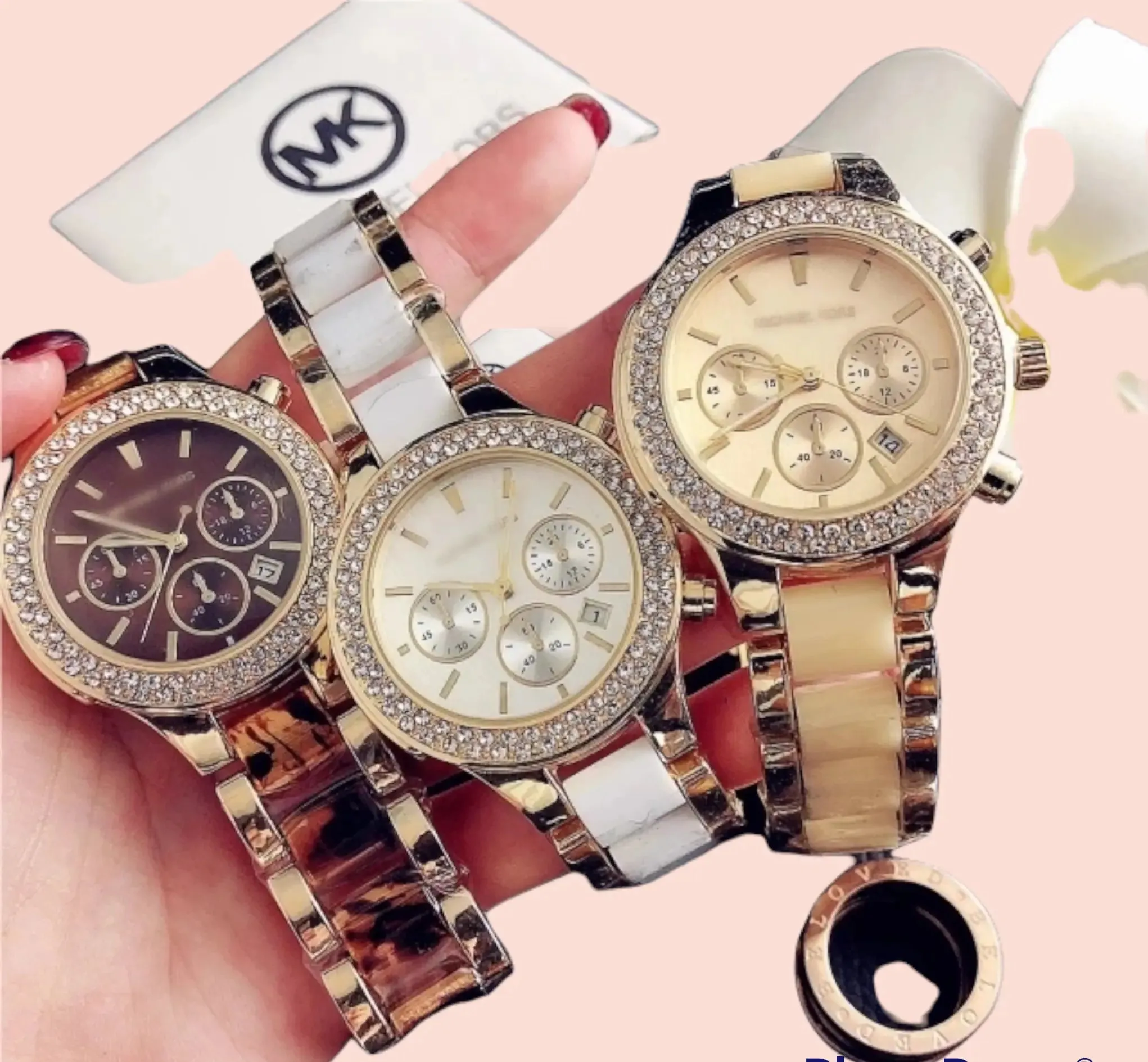 LUXURY ROSE GOLD QUARTZ WOMEN WATCH LADIES FASHION