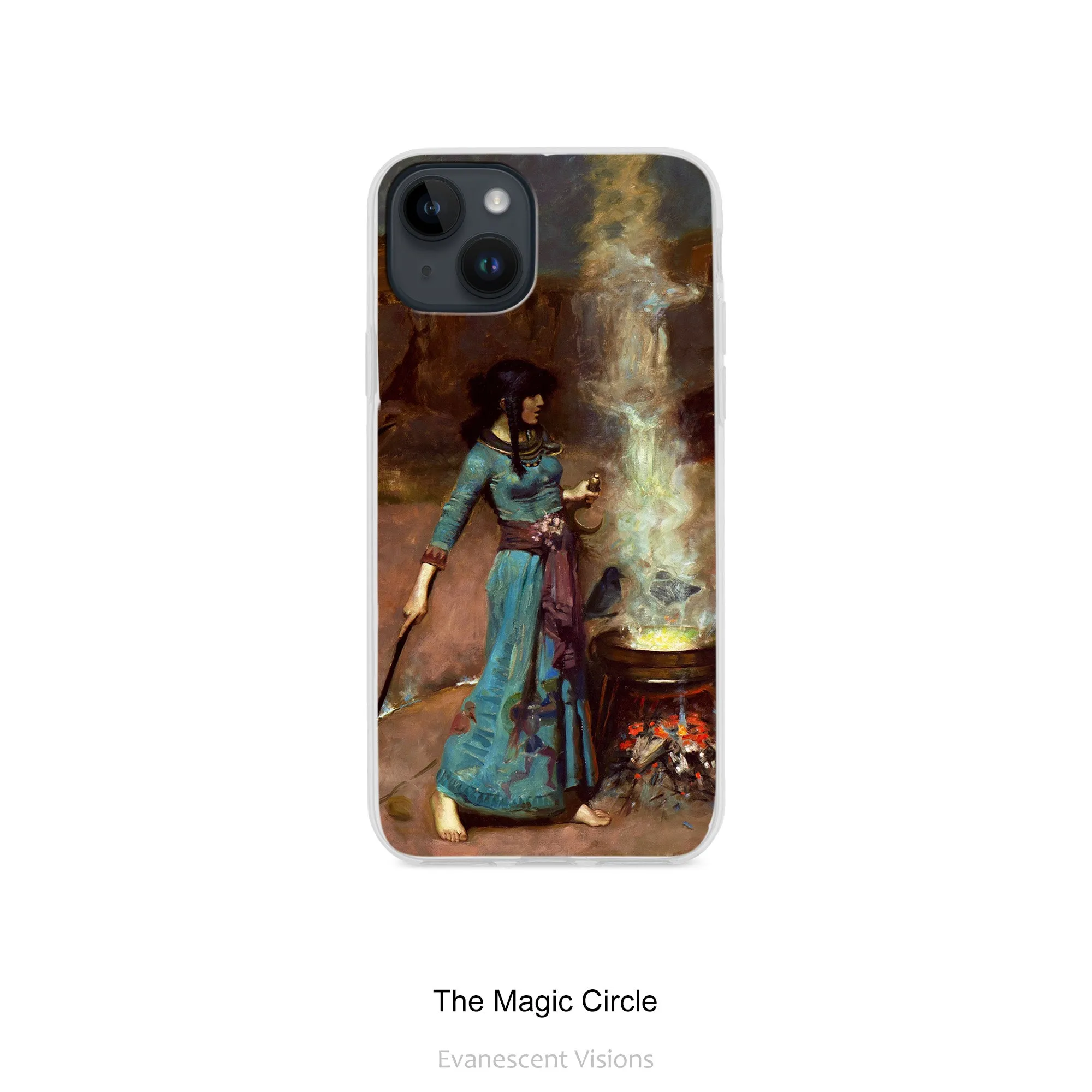 Magic and Sorcery Art Phone Case for iPhones, John William Waterhouse Art